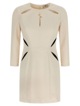 Мини ELISABETTA FRANCHI Cut-out dress