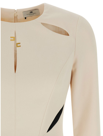 Мини ELISABETTA FRANCHI Cut-out dress (AB86861E2E84) #