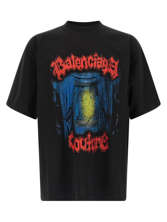 Футболка BALENCIAGA 'Salon de Couture' (764235TUVD51000) #1