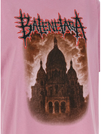 Футболка BALENCIAGA 'Balenciaga Sacré Cœur' (850990TUVE45701) #