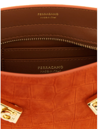 'Hug' mini crossbody bag (792847LIGHTSIENA) #