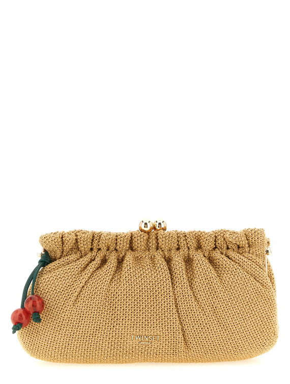 Клатч TWIN SET Braided raffia clutch (261TD828000193) #1