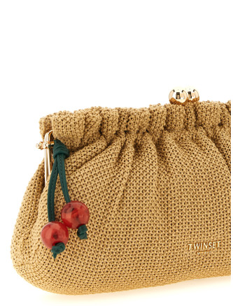 Клатч TWIN SET Braided raffia clutch (261TD828000193) #