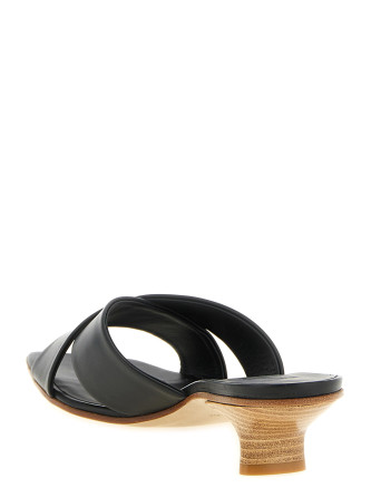 Аласа өкшелі сандалдар VICINI Leather mules (C600001002) #