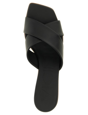 Аласа өкшелі сандалдар VICINI Leather mules (C600001002) #