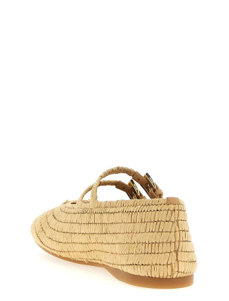 Crochet ballet flats (1F927NF0052ACSF0P9G) #