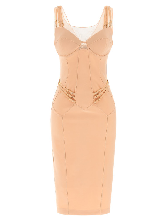 Миди ELISABETTA FRANCHI Corset dress (AB87061E2EA1) #1