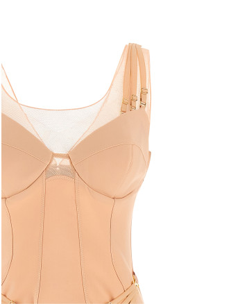 Миди ELISABETTA FRANCHI Corset dress (AB87061E2EA1) #