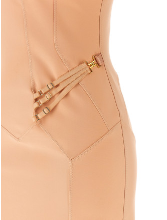 Миди ELISABETTA FRANCHI Corset dress (AB87061E2EA1) #