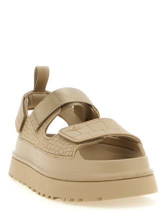 Жалпақ сандалдар UGG 'GoldenGlow Embossed' (1175311MDSD) #