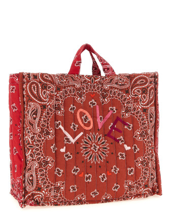 'Cabas' maxi shopping bag (MAXCABASVINTAGEREALRED) #