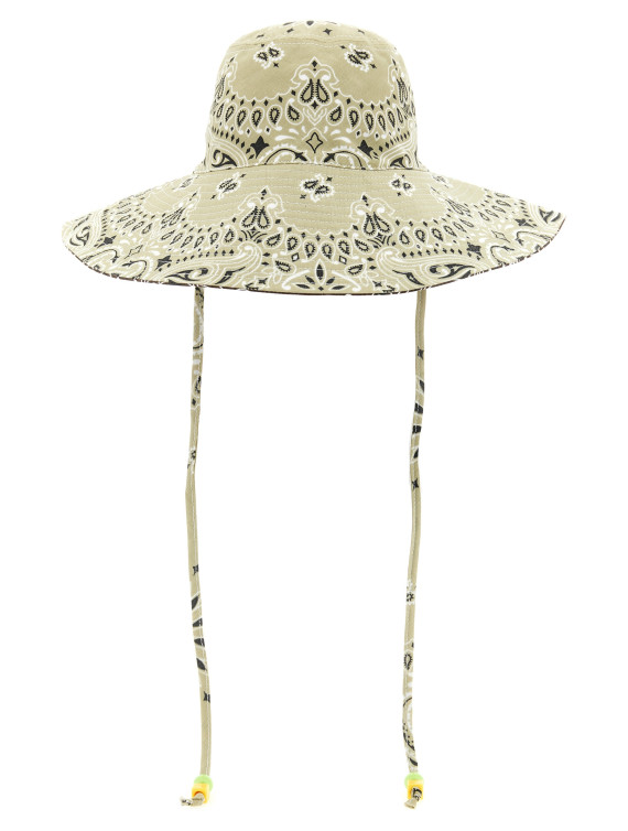 'Bandana' reversible hat (HATBEIGEBROWN) #1