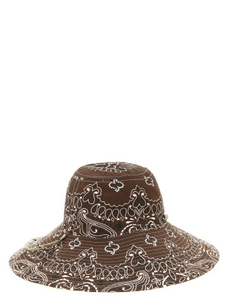 'Bandana' reversible hat (HATBEIGEBROWN) #