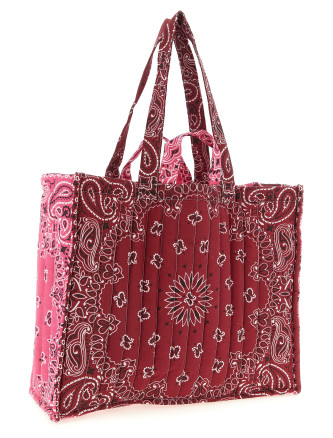 'Cabas' maxi shopping bag (MAXCABASFUCSIABORDEAUX) #