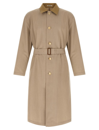 Пальто, тренч AURALEE 'Wool Max Canvas'