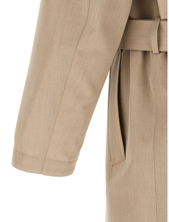 'Wool Max Canvas' coat (A26SC01WCTOPGRAYBEIGE) #