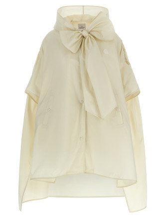 Накидка MONCLER Taffeta cape