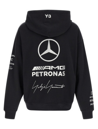Толстовка Y-3 Hoodie Y-3 x Mercedes AMG PETRONAS F1 (KR2392BLACK) #