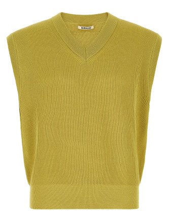 Жилет AURALEE Ribbed knit vest