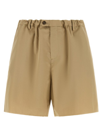 Бермуды, шорты MM6 MAISON MARGIELA 'White Stitch Line'