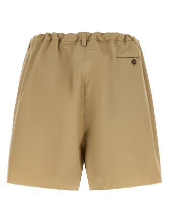 Бермуды, шорты MM6 MAISON MARGIELA 'White Stitch Line' (S62MU0071M35858115) #