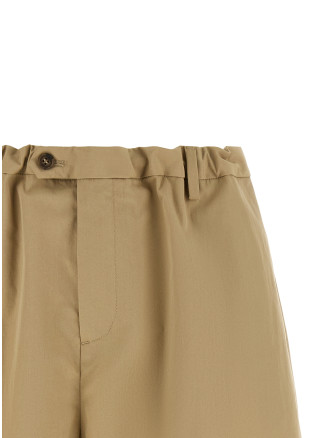 Бермуды, шорты MM6 MAISON MARGIELA 'White Stitch Line' (S62MU0071M35858115) #