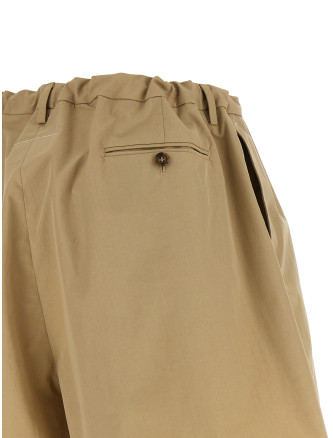 Бермуды, шорты MM6 MAISON MARGIELA 'White Stitch Line' (S62MU0071M35858115) #