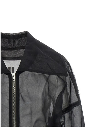 'Dracucollar cropped' bomber jacket (RO01F6780TUSL09) #