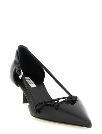 Низкие каблуки PRADA Open pumps (1I442OFB045011F0002) #