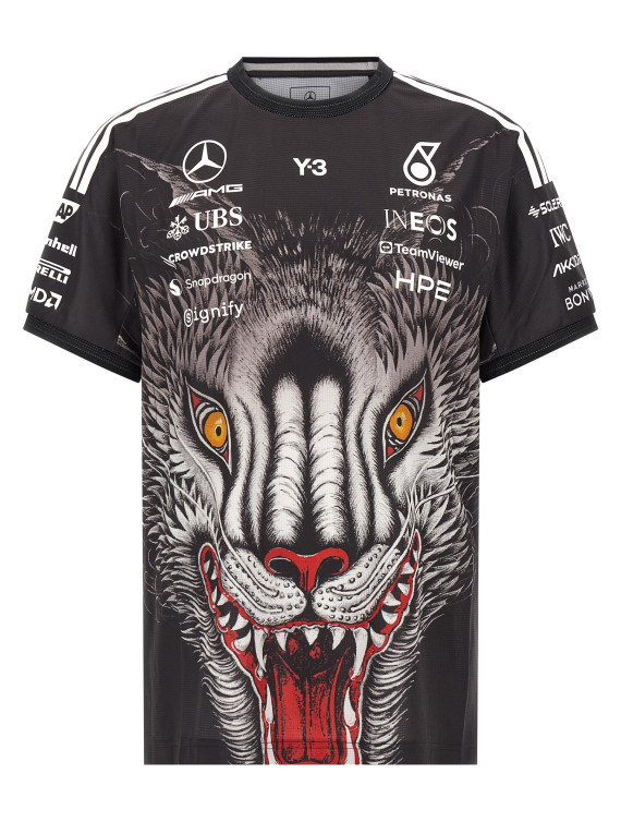 Футболка Y-3 T-shirt Y-3 x Mercedes AMG PETRONAS Formula One (KT2226BLACK) #1