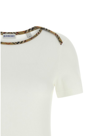 Футболка BURBERRY 'Stephanie' (8123282CHALK) #