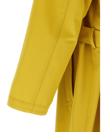 Пальто, тренч AURALEE 'Wool Max Canvas' (A26SC01WCMUSTARDYELLOW) #