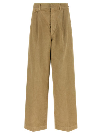 Брюки AURALEE Finx cotton pants