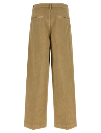 Finx cotton pants (A26SP05LFBEIGE) #