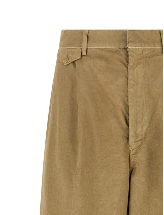 Finx cotton pants (A26SP05LFBEIGE) #