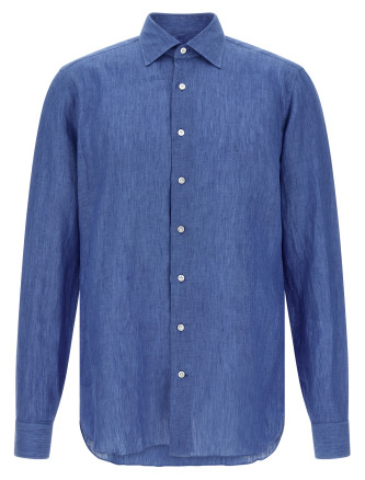 Рубашка, блузка BORRIELLO Linen shirt