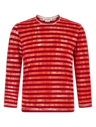 Футболка COMME DES GARÇONS Striped t-shirt
