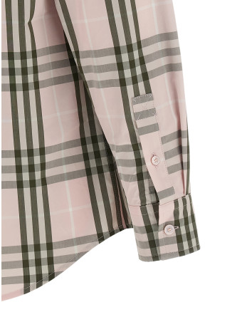Рубашка, блузка BURBERRY 'Emma' (8127212MALLOWPINKIPCHECK) #