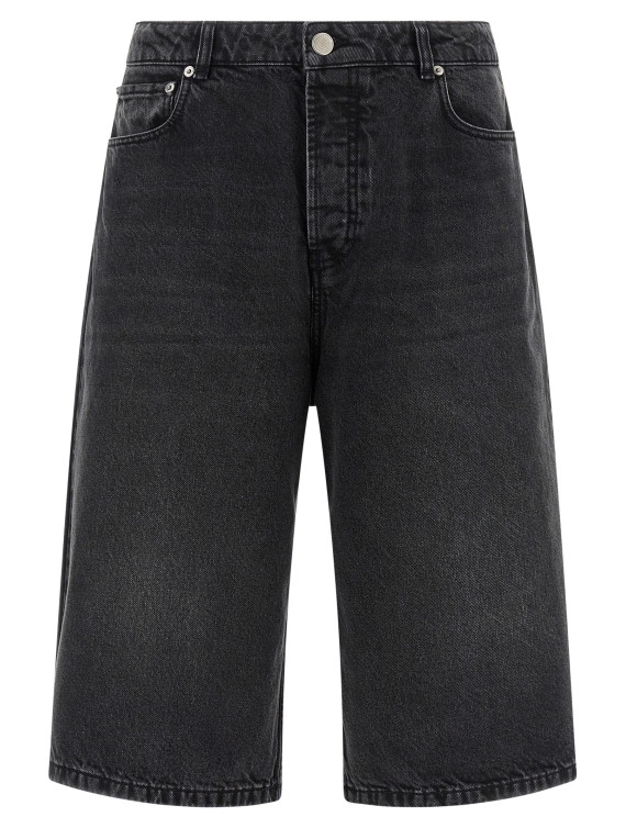 Бермуды, шорты AMI PARIS Denim bermuda shorts (HSO838DE0124031) #1