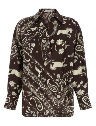 Рубашка, блузка ALBERTO BIANI Printed blouse
