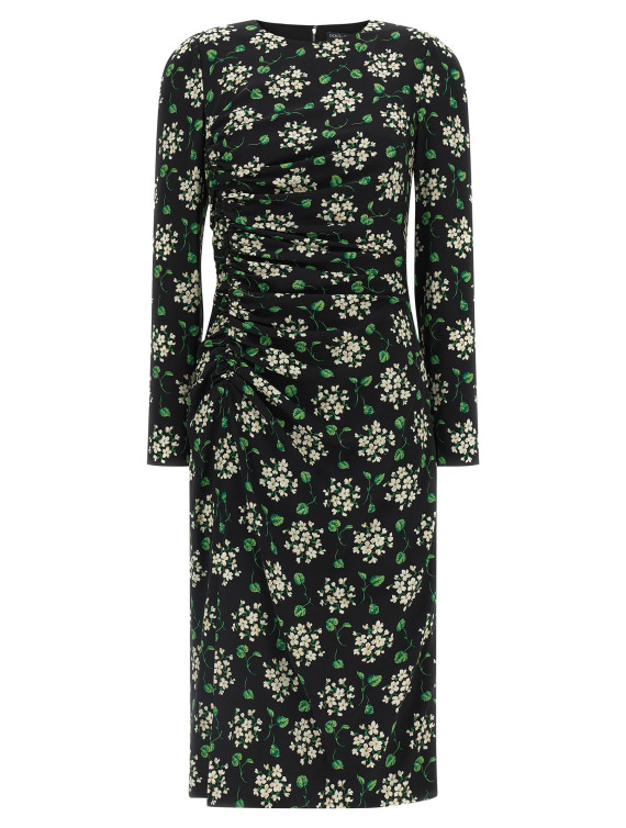 Миди DOLCE & GABBANA Flower print dress (F664HTFSA85HX6BX) #1