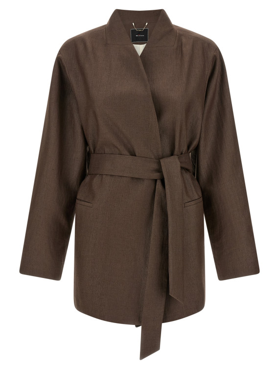 Пиджак, костюм KITON Linen blend blazer (D60514K0987G03001) #1