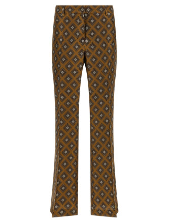 Брюки ALBERTO BIANI Tie-print pants