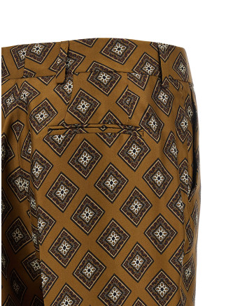 Брюки ALBERTO BIANI Tie-print pants (CC843SE320217) #