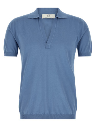 Поло RIVIERA PROJECT Open collar polo shirt