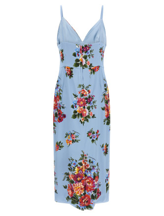 Миди DOLCE & GABBANA 'Mazzo di Fiori' (F610GTFSICEHC5ZO) #
