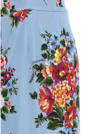 Миди DOLCE & GABBANA 'Mazzo di Fiori' (F610GTFSICEHC5ZO) #