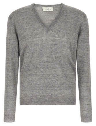 Linen and silk sweater