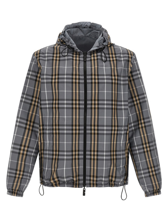 Повседневная куртка BURBERRY 'Newport' (8122959WAVEBLUEIPCHECK) #1