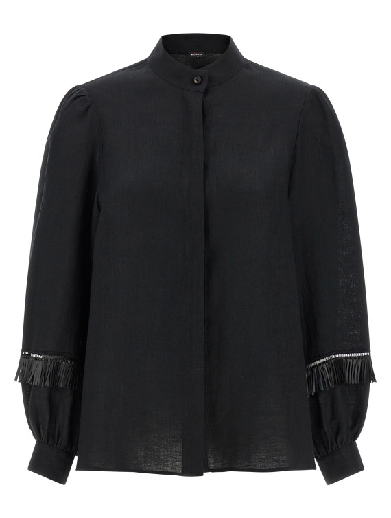 Көйлек, блузка KITON Fringed shirt (D61425H0969003002) #1